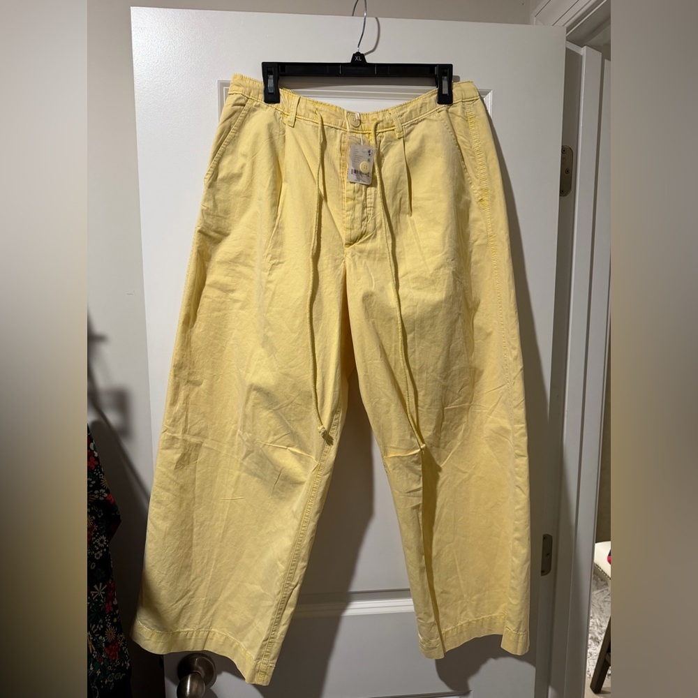 FP Movement by Free People Yellow Cropped Pants